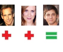 Ben Stiller & Kirsten Wiig=Logan Lerman